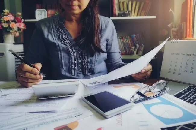 Woman receives notice of deficiency from IRS