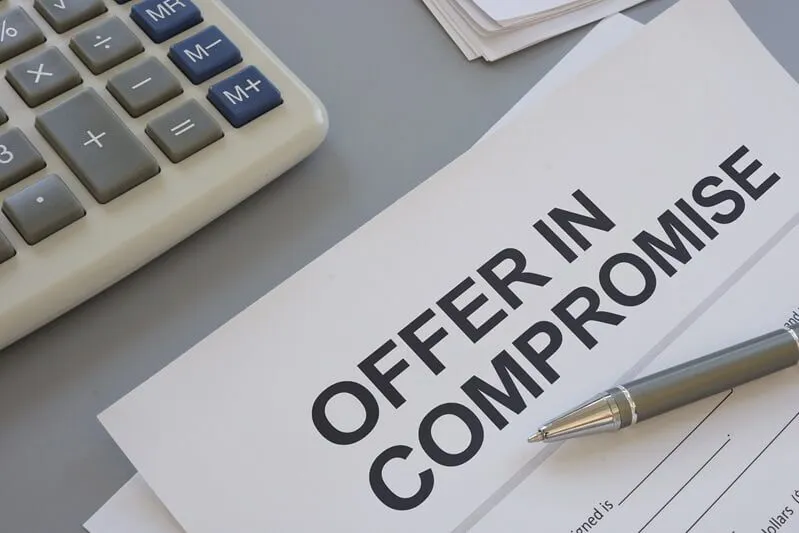 Rejected offer in compromise