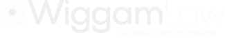 Wiggam Law Logo white