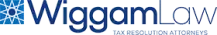 Wiggam Law blue logo