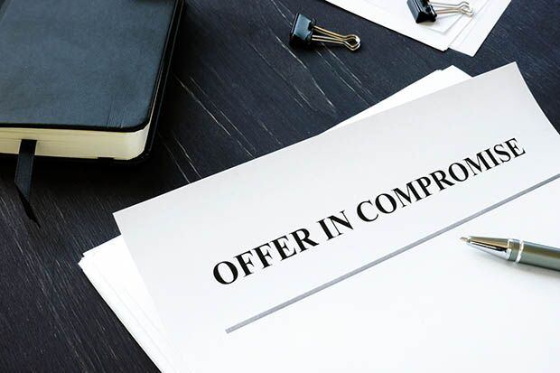 IRS Offer in Compromise OIC agreement