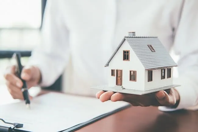 Residential Home with Tax Lien Paperwork
