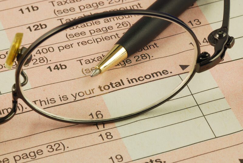 Preparing tax forms to avoid liens