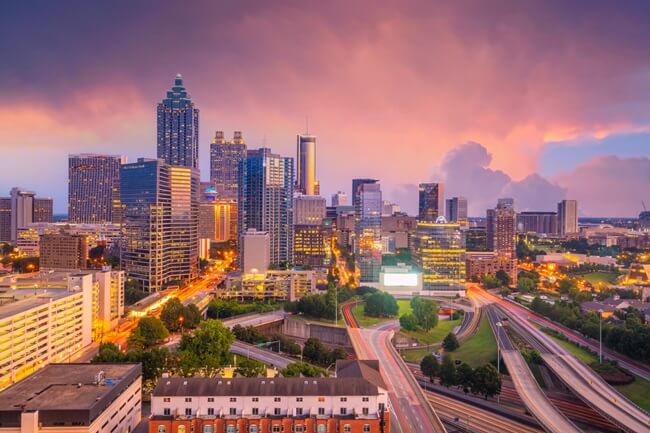 Atlanta Georgia skyline