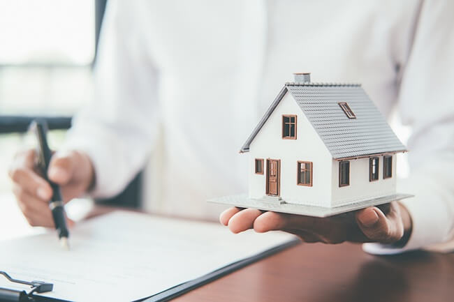 Residential Home with Tax Lien Paperwork