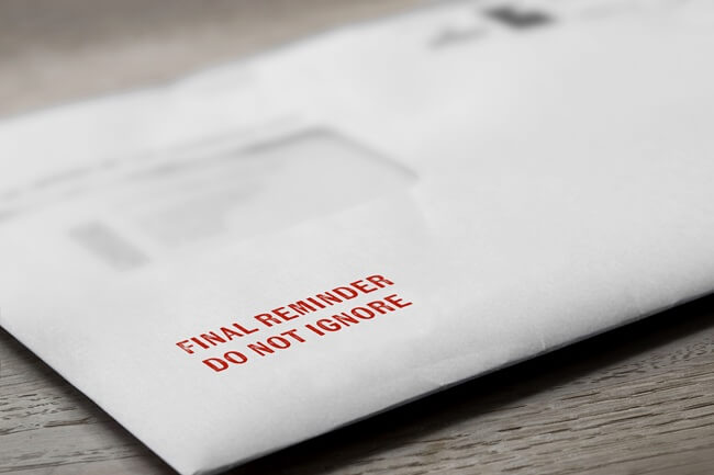 Ignored IRS notice in the mail