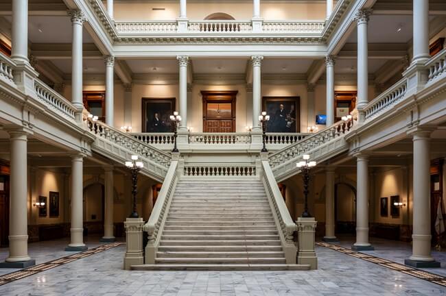 Georgia state capital building