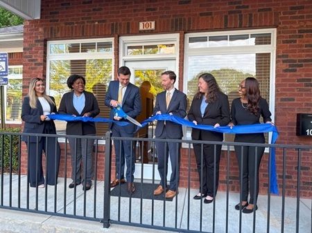 Ribbon Cutting for Wiggam Law's New Gwinnett County Location