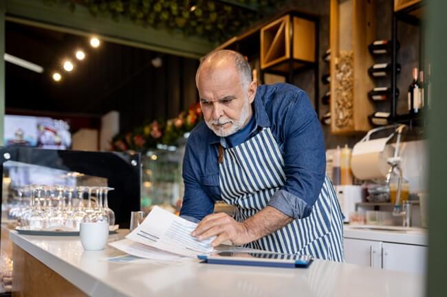 Georgia Business owner researches local sales tax law