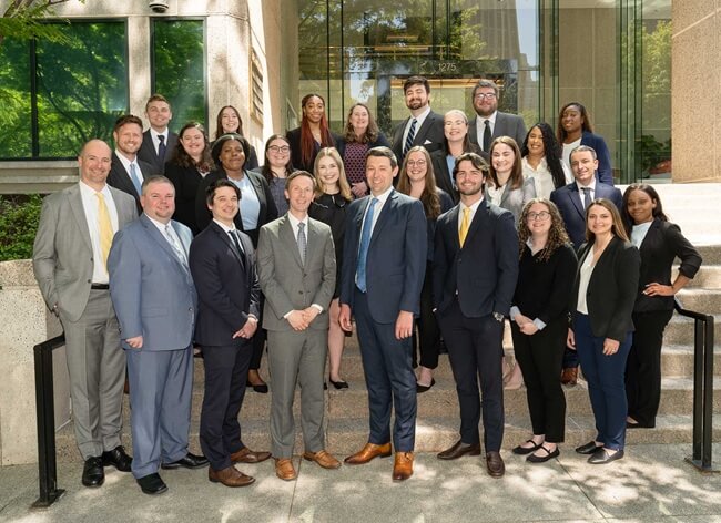 Wiggam Law team celebrating 10 years in tax law